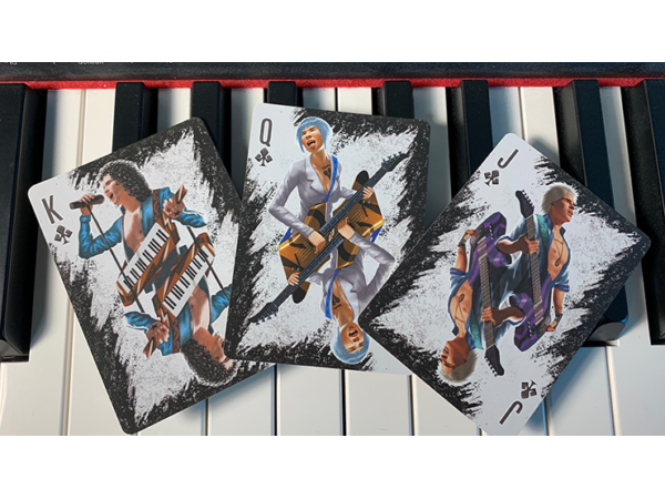 Bicycle Gilded Rock & Roll Playing Cards