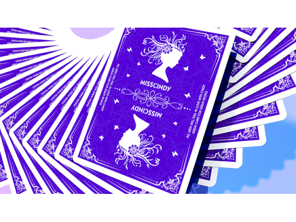 Miss Cindy Playing Cards by TCC