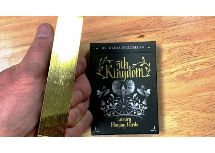 5th Kingdom Semi-Transformation (Artist Edition Gilded Gold 1 Way) Playing Cards