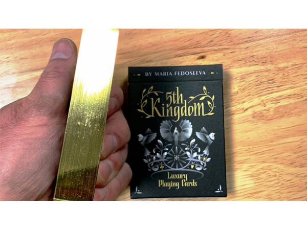 5th Kingdom Semi-Transformation (Artist Edition Gilded Gold 1 Way) Playing Cards