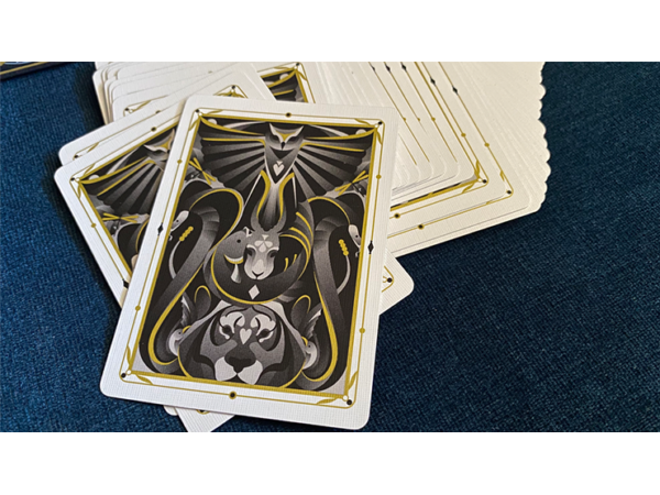 5th Kingdom Semi-Transformation (Artist Edition Gilded Gold 1 Way) Playing Cards