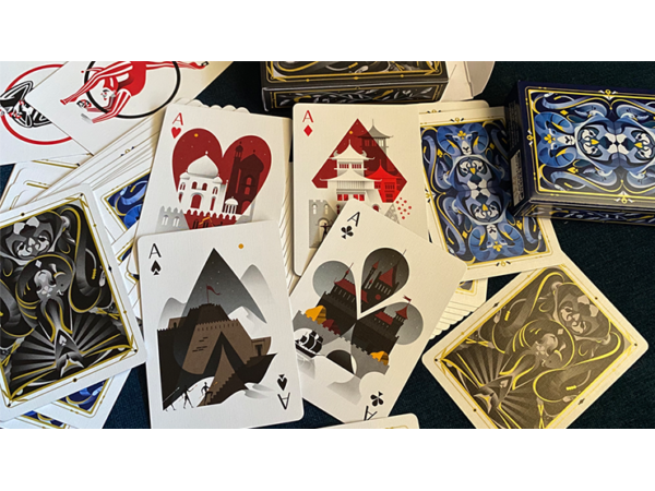 5th Kingdom Semi-Transformation (Artist Edition Gilded Gold 1 Way) Playing Cards