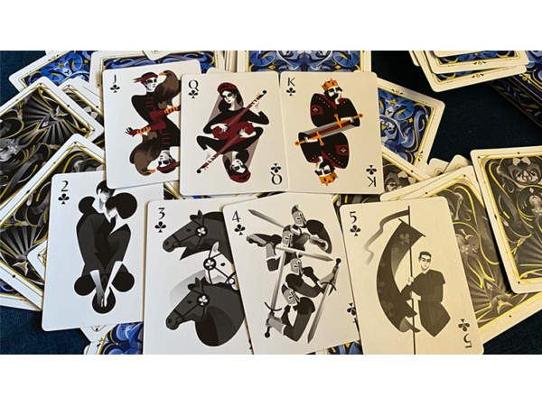 5th Kingdom Semi-Transformation (Artist Edition Gilded Gold 1 Way) Playing Cards