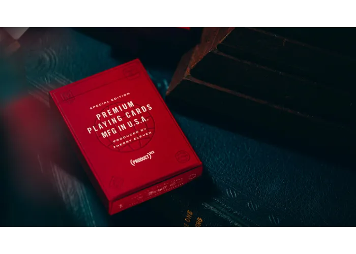 Red Special Edition Playing Cards by theory11