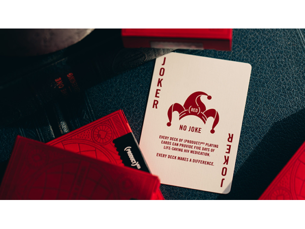 Red Special Edition Playing Cards by theory11
