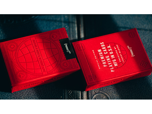 Red Special Edition Playing Cards by theory11