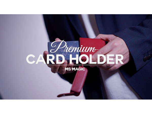 MAZE Leather Card Case (Red) by Bond Lee