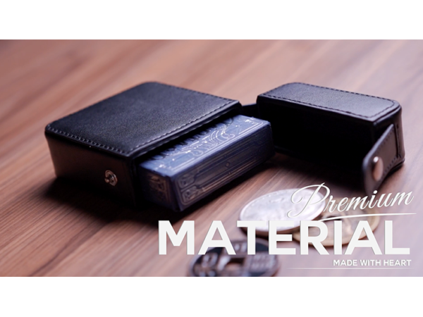 MAZE Leather Card Case (Black) by Bond Lee