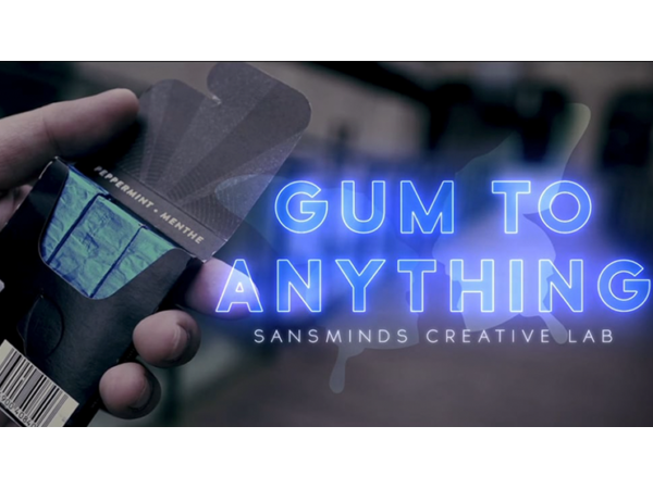 Gum to Anything (Gimmicks and Online Instructions) by Sansminds Magic