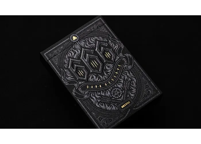 666 Dark Reserves (Gold Foil) Playing Cards
