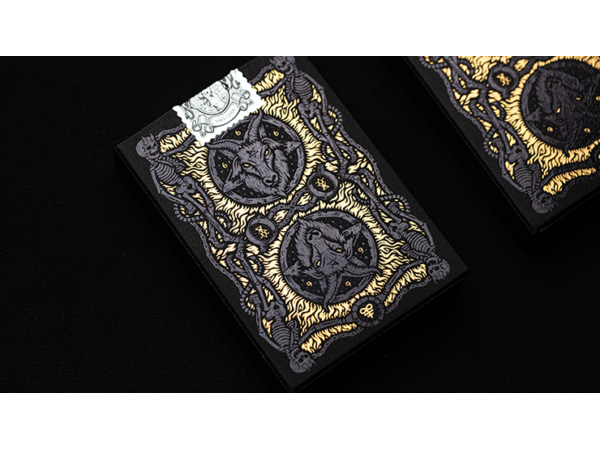 666 Dark Reserves (Gold Foil) Playing Cards