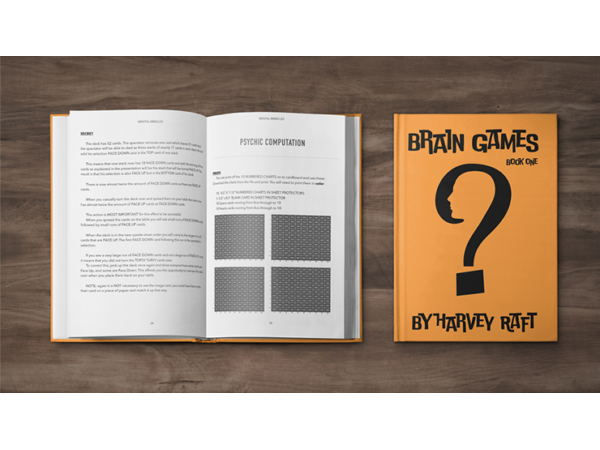 BRAIN GAMES (2 Volume Set) by Harvey Raft - Book