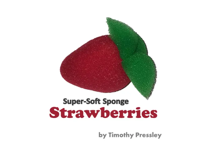 Super-Soft Sponge Strawberries by Timothy Pressley and Goshman