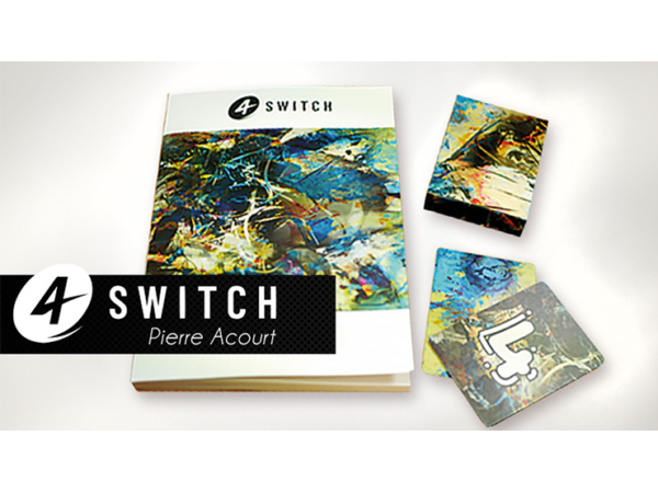 4 Switch (Gimmicks and Online Instructions) by Pierre Acourt & Magic Dream