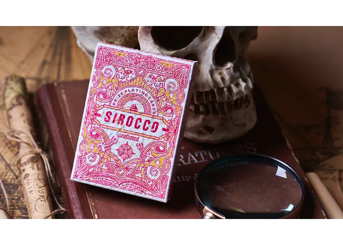 Sirocco Weathered (Numbered Seal)  Playing Cards by Riffle Shuffle