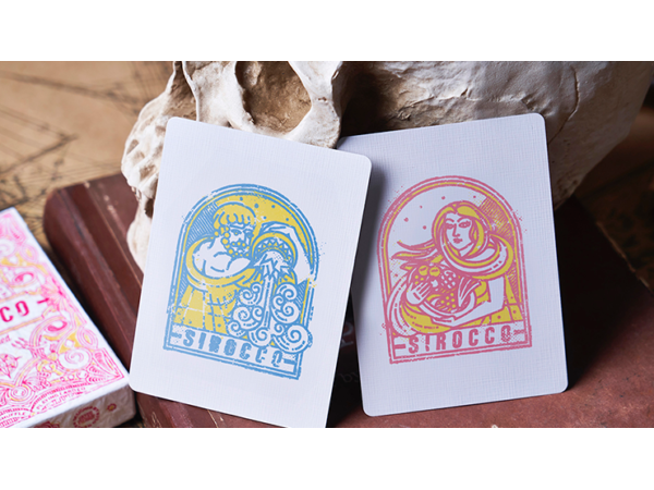 Sirocco Weathered (Numbered Seal)  Playing Cards by Riffle Shuffle