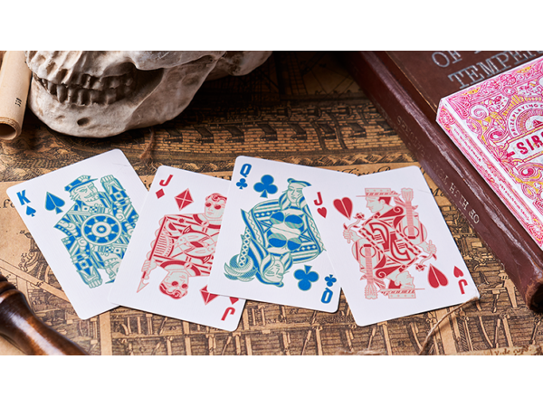 Sirocco Weathered (Numbered Seal)  Playing Cards by Riffle Shuffle