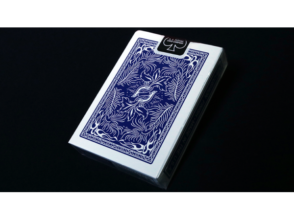 Phoenix Deck Large Index (Blue) by Card-Shark