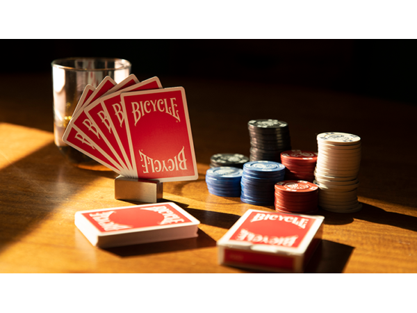 Bicycle Insignia Back (Red) Playing Cards
