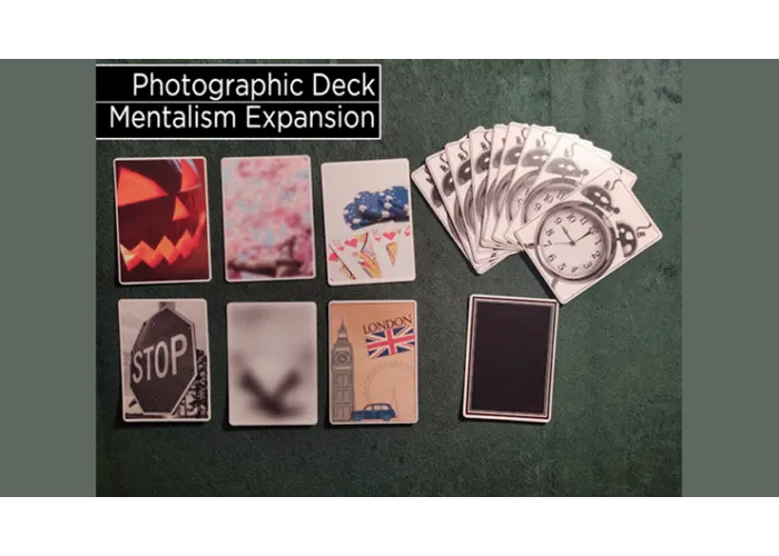 Photographic Deck Project Set (Gimmicks and Online Instructions) by George Tait