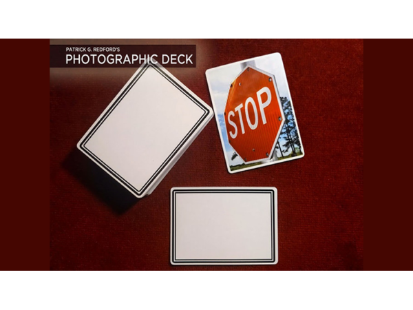 Photographic Deck Project (Gimmicks and Online Instructions) by George Tait