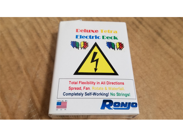ELECTRIC DECK DELUXE - TETRA 4 COLOR FANNING by Ronjo - Trick