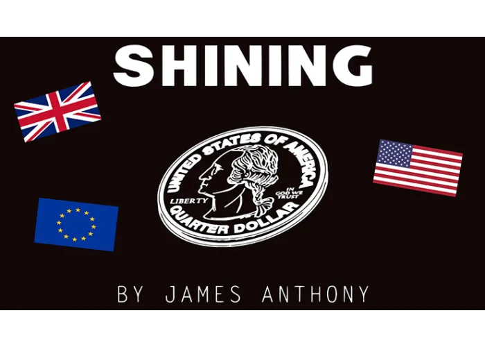 Shining EURO (Gimmicks and Online Instructions) by James Anthony