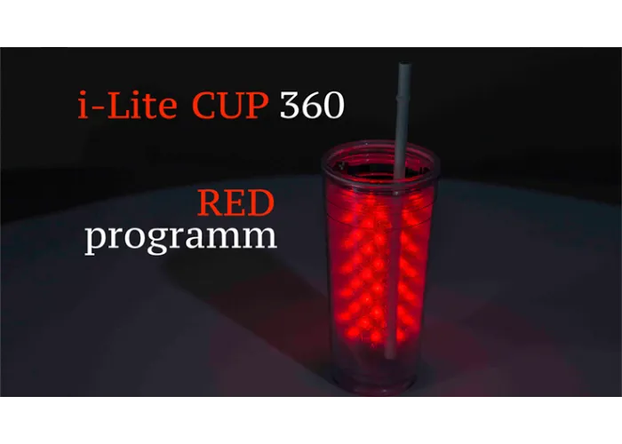 I-Lite Cup 360 Red by Victor Voitko (Gimmick and Online Instructions)