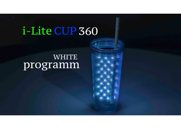 I-Lite Cup 360 White by Victor Voitko (Gimmick and Online Instructions)