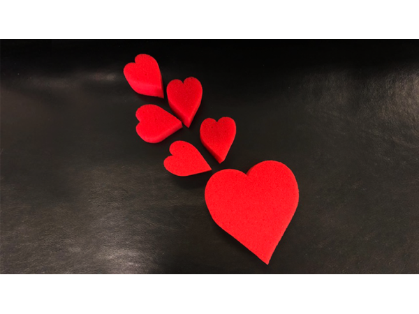 Sponge Heart Set (Red) by Goshman