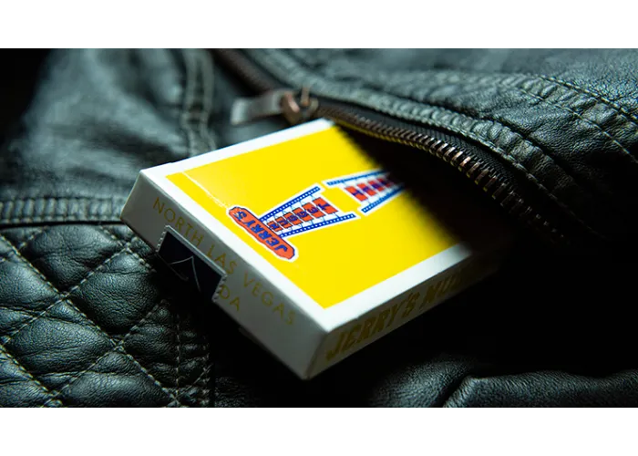 Vintage Feel Jerry's Nuggets (Yellow) Playing Cards