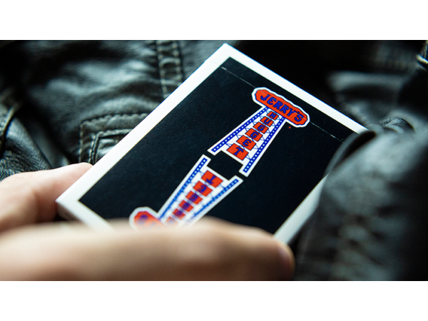 Vintage Feel Jerry's Nuggets (Black) Playing Cards