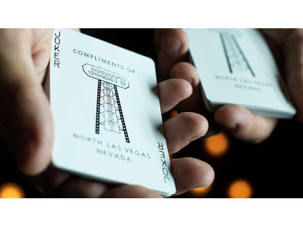 Vintage Feel Jerry's Nuggets (Black) Playing Cards