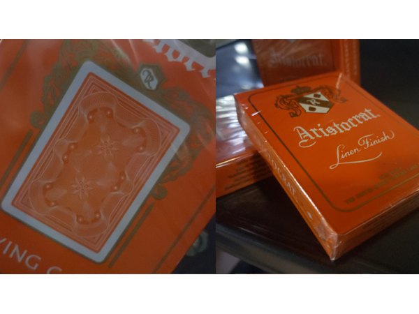 Aristocrat Orange Edition Playing Cards