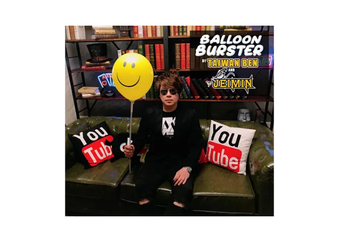 Balloon Burster (Gimmick and Online Instructions) by Taiwan Ben and Jeimin Lee