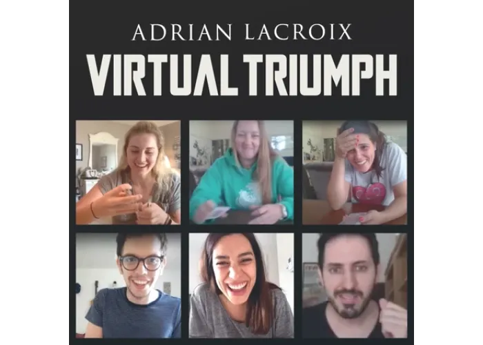 Virtual Triumph by Adrian Lacroix (Red Bicycle Back)