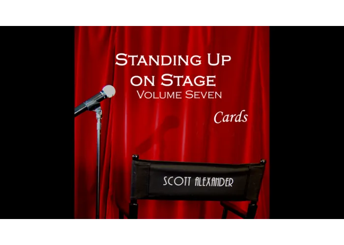 Standing Up On Stage Volume 7 CARDS  by Scott Alexander - DVD