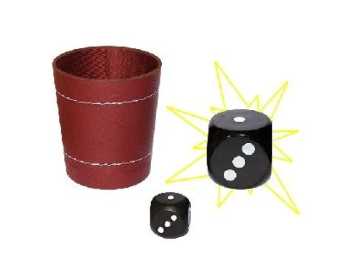 Chop Cup With Dice