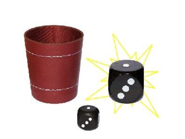 Chop Cup With Dice