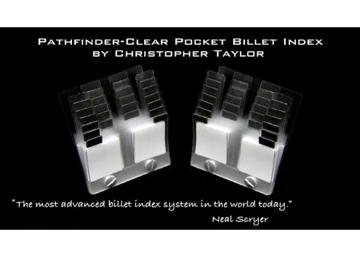 The Path-Finder Clear Pocket Index Pair (Gimmick and Online Instructions) by Christopher Taylor