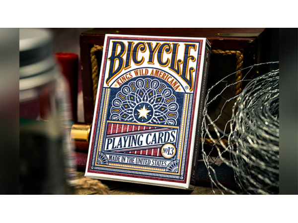 Kings Wild Bicycle Americana Playing  Cards by Jackson Robinson