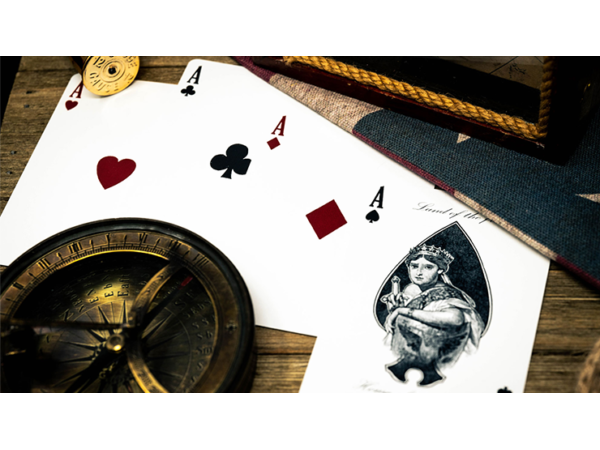 Kings Wild Bicycle Americana Playing  Cards by Jackson Robinson