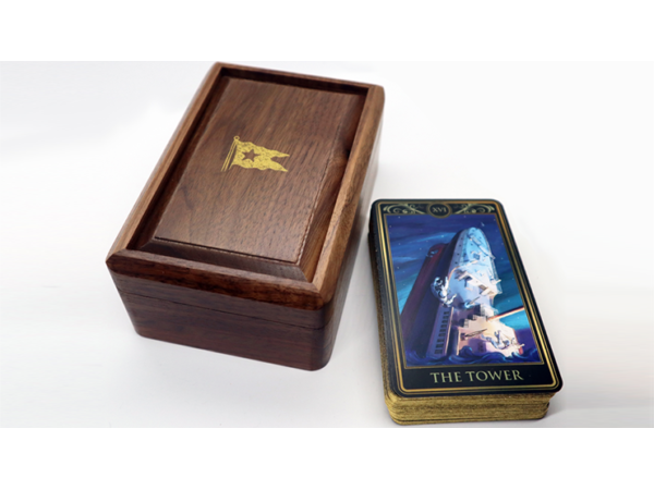 Deluxe Titanic Tarot Cards (Wood Box and Boarding Pass)