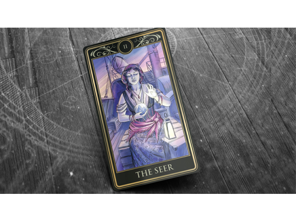 Deluxe Titanic Tarot Cards (Wood Box and Boarding Pass)