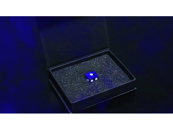 TF DICE (Transparent Forcing Dice) BLUE by Chris Wu