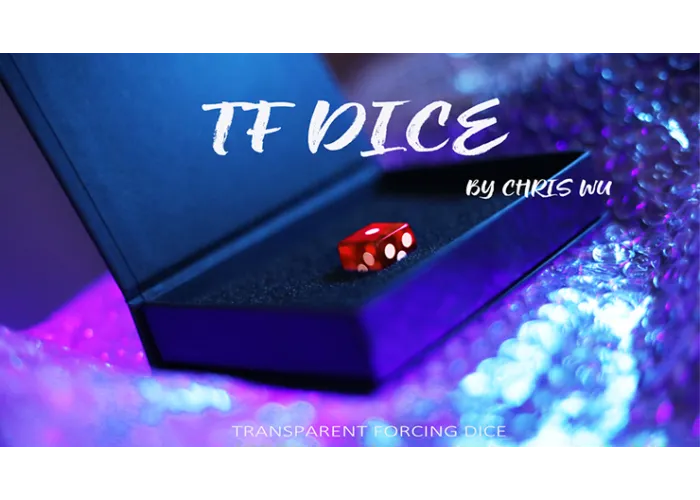 TF DICE (Transparent Forcing Dice) RED by Chris Wu