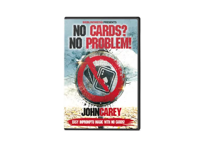 No Cards, No Problem by John Carey - DVD