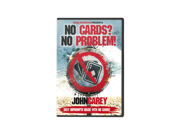 No Cards, No Problem by John Carey - DVD