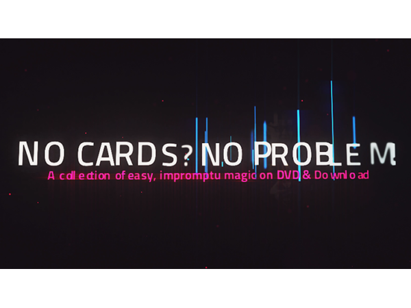 No Cards, No Problem by John Carey - DVD
