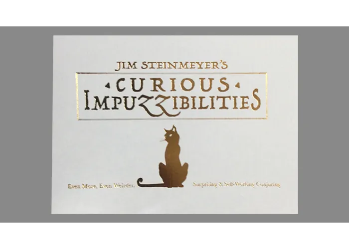 Curious Impuzzibilities by Jim Steinmeyer - Book